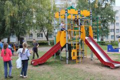 В рамках празднования Дня города Новочебоксарска открылась детская площадка