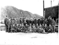Экипаж КС-86 после испытаний.Под Андреевским стягом День ВМФ 