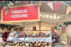  В течение пяти дней сыры, шартан, пряники и другие вкусности из Чувашии пробуют москвичи и гости столицы «Вкусы России-2023» 