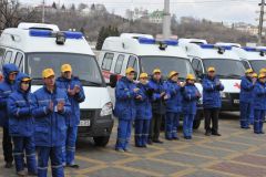 Фото Бориса ФилатоваСлужба скорой помощи получила новые автомобили