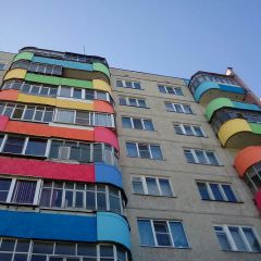 Фото Инстаграм \"Граней\"Новочебоксарские дома приобрели цвет город 