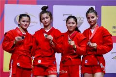 ПьедесталСофья Емелюкова из Чувашии выиграла золото юниорского первенства мира по самбо самбо 