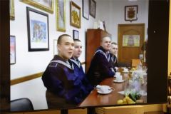 Олег Николаев пообщался по видеомосту с моряками Балтийского флота из Чувашии