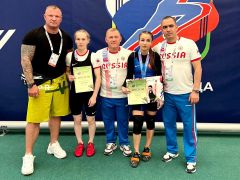 Тяжелоатлетки Чувашии выиграли две медали Всероссийской спартакиады сильнейших Всероссийская спартакиада сильнейших 