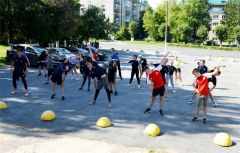 Спортсмены Чувашии отметили День физкультурника