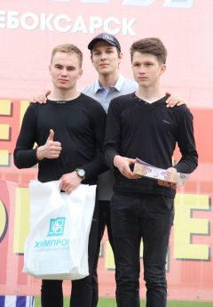  Химпромовцы заняли 3 место в эстафете на призы газеты «Грани» Химпром 