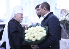 Глава Чувашии Михаил Игнатьев в Рождественское утро посетил храм