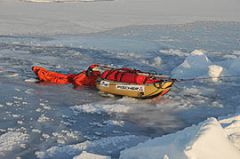 Новочебоксарка Аня Карпова  дошла до Северного полюса Экспедиция на Северный полюс 