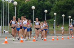 На чемпионате России по спортивной ходьбе мы вторые спортивная ходьба легкая атлетика Спорт 