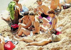 В Чебоксарах начался пляжный сезон пляж отдых 