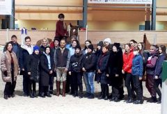 Тренеры республиканской конно-спортивной школы приняли участие в мастер-классе призера Олимпийских игр Фредерика Коттье