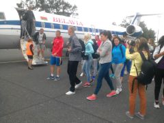 В аэропорту  Чебоксар приземлился самолет со спортсменами из Белоруссии