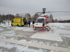Доставка больногоАлатырского пациента доставили в Чебоксары за 40 минут вместо 2,5 часов автотранспортом санавиация 