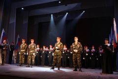 В Новочебоксарске состоялся праздничный концерт в честь Дня защитника Отечества  23 февраля - День защитника Отечества 