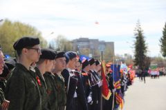 Михаил Игнатьев принял участие в праздновании Дня Победы в Новочебоксарске День Победы 