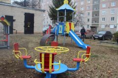 Во дворах Новочебоксарска появились новые детские площадки  детские площадки 