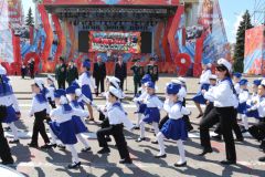Парад дошколят и юнармейцев состоялся в Чебоксарах День Победы 