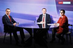 Глава Чувашии Михаил Игнатьев в эфире телеканала “Про бизнес”