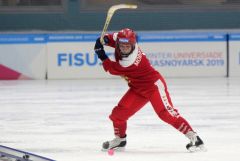 Россия - ШвецияВ матче фаворитов женского турнира по хоккею с мячом Россия обыграла Швецию Универсиада-2019 