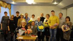 В отделе ЗАГС администрации г.Новочебоксарска состоялось чествование золотых юбиляров семейной жизни