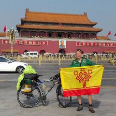 Фото из самого сердца Пекина. 17500 километров позади...Ем лапшу и по-китайски говорю Дневник Чувашского путешественника 
