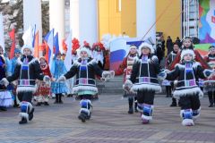 Митинг-концерт в честь Дня народного единства собрал в Чебоксарах около 11 тысяч человек
