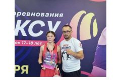  Спортсменка Чувашии Марина Ефремова выиграла бронзовую медаль Всероссийских соревнований по боксу бокс 
