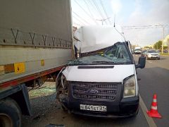 Место ДТПВ ДТП с участием маршрутки и грузовика в Чебоксарах пострадали 10 человек ДТП с пострадавшими 