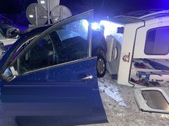 В Чувашии в смертельном ДТП с участием скорой помощи погибла водитель иномарки ДТП 