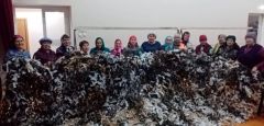МасксетиРаботу по плетению маскировочных сетей начали районные отделения Союза женщин Чувашии специальная военная операция 
