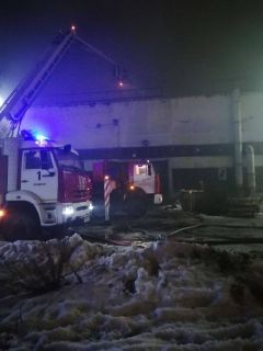 Склад с макулатурой горел в Новочебоксарске