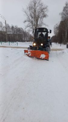 Коммунальные службы Новочебоксарска продолжают бороться с последствиями снегопада