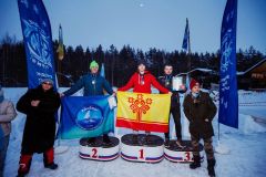 Чувашские моржи собрали урожай медалей на зимнем фестивале «Холодные игры»