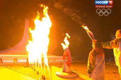 pic_3205079fcfa1d999c56ac166e17de145.jpgВ Сочи зажжен Олимпийский огонь Сочи-2014 олимпиада 