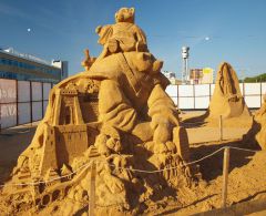 Песчаные замки в порту События недели 