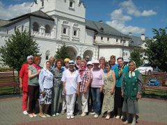 Члены Новочебоксарской общественной организации инвалидов на остров-град Свияжск. Фото автораПоклонились святыням,  восхитились историей