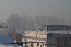 В сторону Ольдеево  Новочебоксарск в 9 часов утра 11 марта 2013 года (фотографии) хлор в городе 