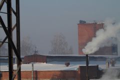 В сторону Ольдеево  Новочебоксарск в 9 часов утра 11 марта 2013 года (фотографии) хлор в городе 
