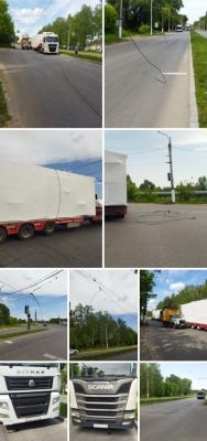 Обрыв сетиОбрыв контактной сети произошел в Новочебоксарске из-за большегрузов ЧП 