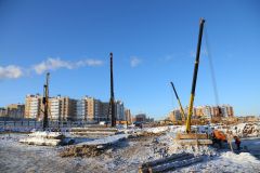 В Чебоксарах началось строительство школы в микрорайоне «Волжский-3»