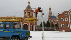 МУП «КС г. Новочебоксарска» завершило ревизию светильников наружного освещения на Соборной площади