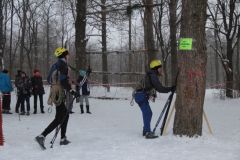 В Новочебоксарске проходят республиканские соревнования по лыжному туризму «Снежинка - 2018» Соревнования 