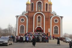 Глава Чувашской митрополии  Варнава совершил Божественную литургию в Новочебкосарске