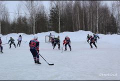 В Липово прошел традиционный хоккейный турнир среди дворовых команд