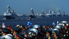 © РИА Новости / Александр ГальперинВсе могут корабли: в Петербурге и Кронштадте прошел парад ВМФ