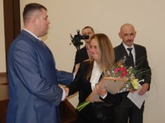 В МВД по Чувашской Республике вручили благодарность волонтеру, которая помогла в поисках без вести пропавшей