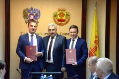  Молодежные парламенты Чувашии и Нижегородской области заключили Соглашение о сотрудничестве молодежный парламент 