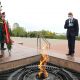 Олег Николаев возложил цветы к Вечному огню у Монумента Славы