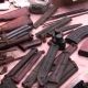 В Алатыре в ходе обысков изъят крупный арсенал оружия