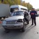 ДТП в Новочебоксарске: МАЗ протаранил Ниву (фото)